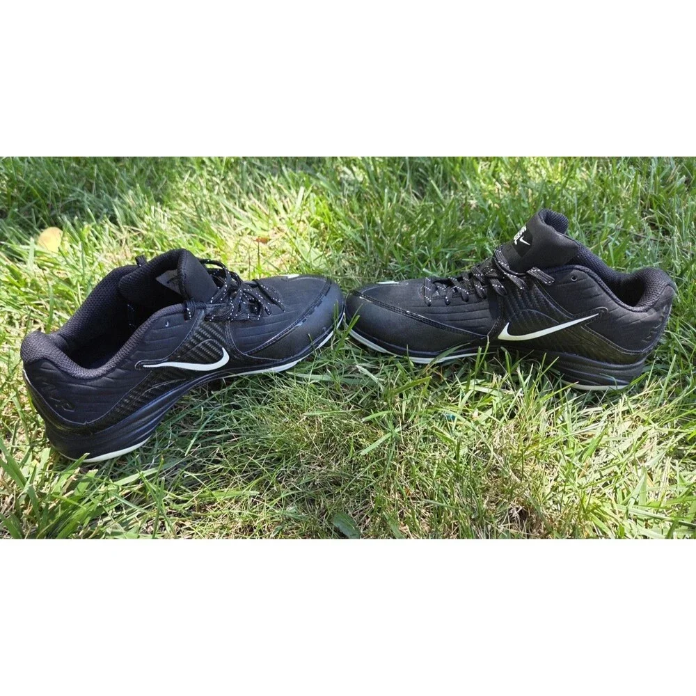 Nike Zoom Mike Trout 3 Baseball Cleats Mens Size 8.5 Black 856503-011